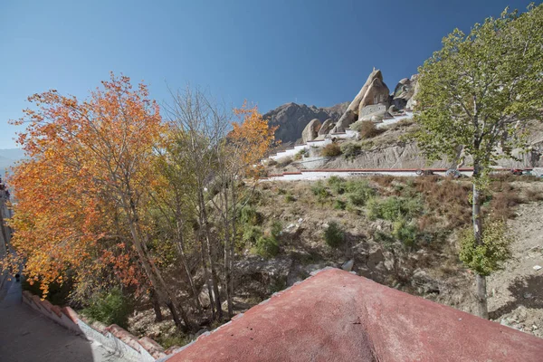 Μοναστήρι Drepung Στο Θιβέτ — Φωτογραφία Αρχείου