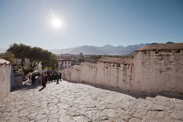 Drepungklostret Tibet — Stockfoto