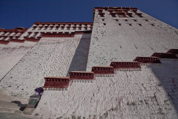 Palácio Potala Tibete China — Fotografia de Stock