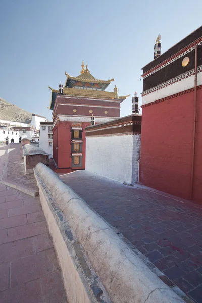 Mosteiro Shigatse Tibete — Fotografia de Stock