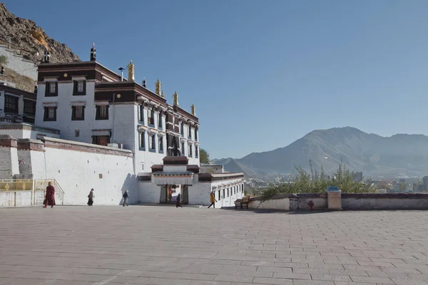 Monastery Shigatse Tibet — Stock Photo, Image