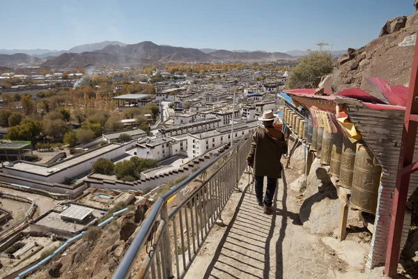 Mosteiro Shigatse Tibete — Fotografia de Stock