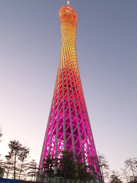 Torre Del Cantón Guangzhou China — Foto de Stock