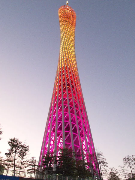 Canton Tower Guangzhou Chiny — Zdjęcie stockowe