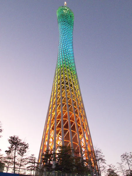 Torre Cantão Guangzhou China — Fotografia de Stock