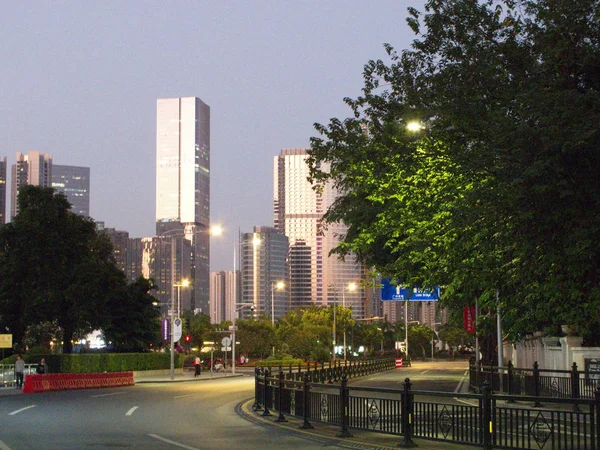 Skyscrapers Guangzhou China — Stock Photo, Image
