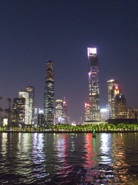 Skyscrapers Guangzhou China — Stock Photo, Image