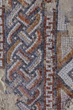 antika döşeme mozaiği Ürdün