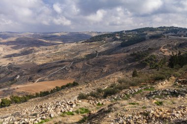 Ürdün'de dağ manzarası