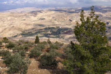 Ürdün'de dağ manzarası