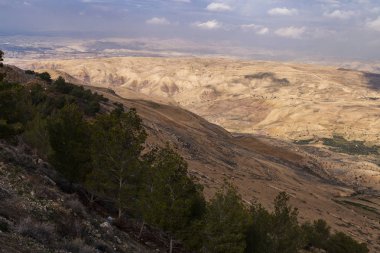 Ürdün'de dağ manzarası