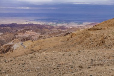 Ürdün'de dağ manzarası