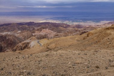Ürdün'de dağ manzarası