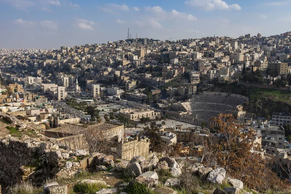 Amman Stolica Jordanii — Zdjęcie stockowe