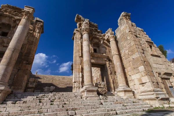 Den Antika Staden Jerash Jordanien — Stockfoto