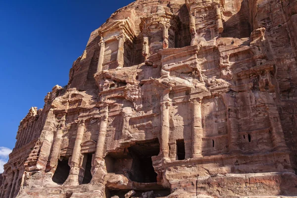 Cidade Antiga Petra Civilização Nabatean Jordânia — Fotografia de Stock