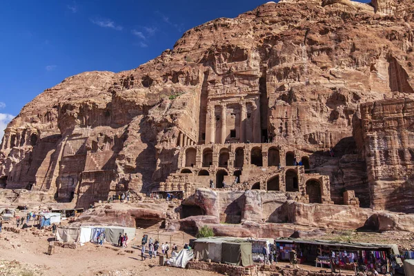 Oude Stad Petra Rethymnon Beschaving Jordanië — Stockfoto