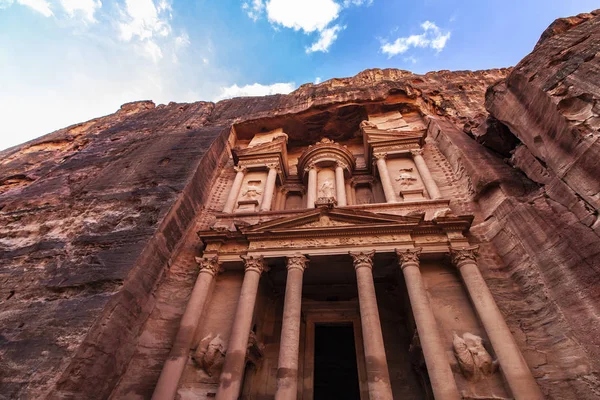 Antika Staden Petra Nabateanska Civilisation Jordan — Stockfoto