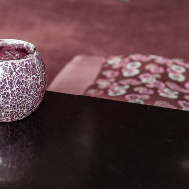 çay mum için güzel cam mum