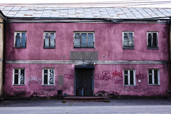 Oude Straten Van Stad Retro Stijl Kaliningrad — Stockfoto