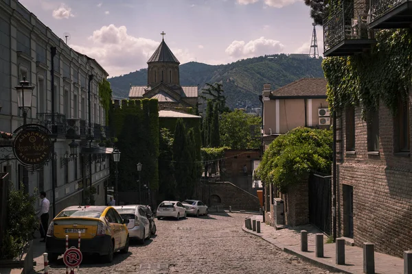 Gürcistan Eski Şehir Tiflis — Stok fotoğraf