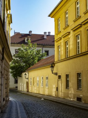 Prag Çek Cumhuriyeti eski şehir görünümü