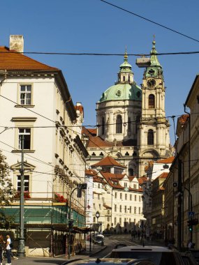 Prag Çek Cumhuriyeti eski şehir görünümü