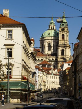 Prag Çek Cumhuriyeti eski şehir görünümü