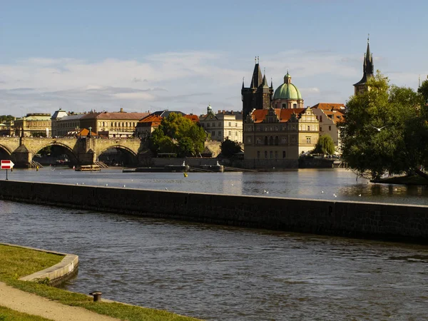 Uitzicht Oude Binnenstad Van Praag Tsjechische Republiek — Stockfoto