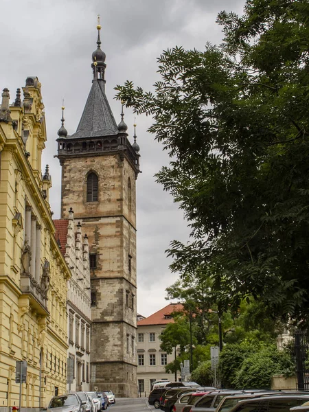 Prag Çek Cumhuriyeti Eski Şehir Görünümü — Stok fotoğraf