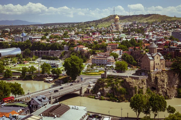 Gürcistan Eski Şehir Tiflis — Stok fotoğraf