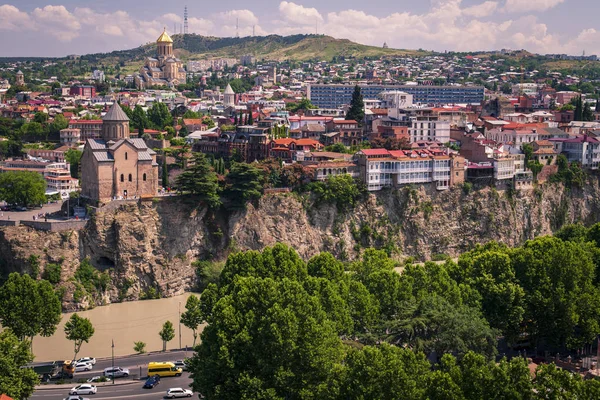 Gürcistan Eski Şehir Tiflis — Stok fotoğraf