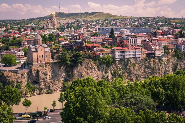 Gürcistan Eski Şehir Tiflis — Stok fotoğraf