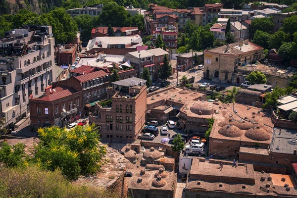 Cidade Velha Tbilisi Geórgia Imagem De Stock