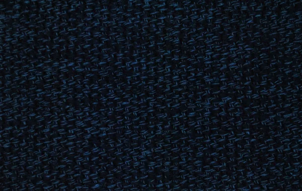 Sötétkék Szövet Textúra Textil Háttér Háttér Alkalmas Tervezés Grafika — Stock Fotó