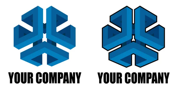 İşiniz için mavi kare logo