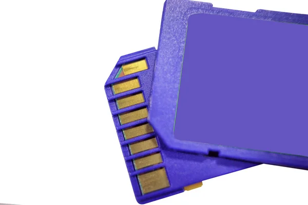 Flash Drive Pequeno Dispositivo Eletrônico Contendo Memória Flash Que Usado — Fotografia de Stock