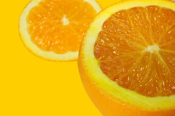 Naranja Aislada Sobre Fondo Oscuro Como Vaso Jugo Beber Vitaminas — Foto de Stock