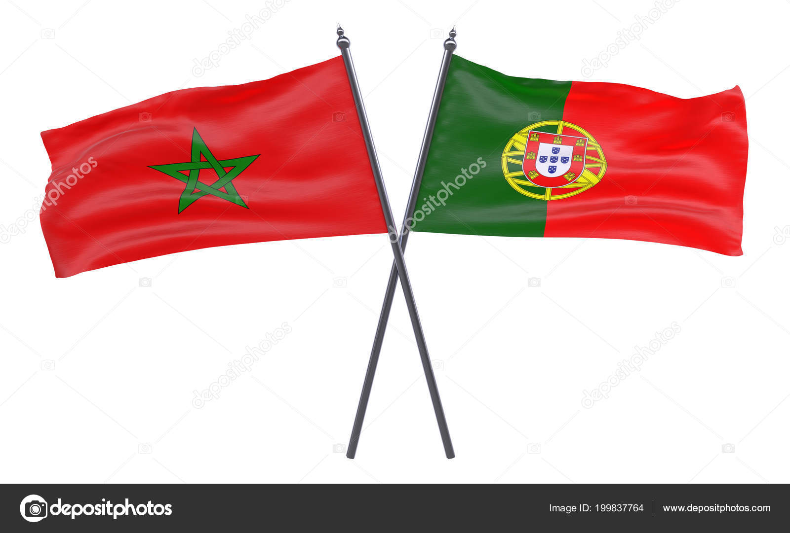 Morocco Portugal Two Crossed Flags Isolated White Background Image Stock Photo Image By C Alexandra Strekoza Morocco Portugal Two Crossed Flags Isolated White Background Image Stock Photo Image By C Alexandra Strekoza