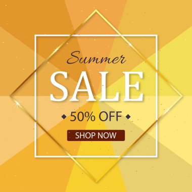 Satış afişi tasarımı. vektör illüstrasyonu