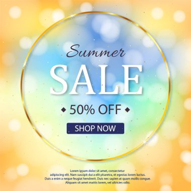 Satış afişi tasarımı. vektör illüstrasyonu