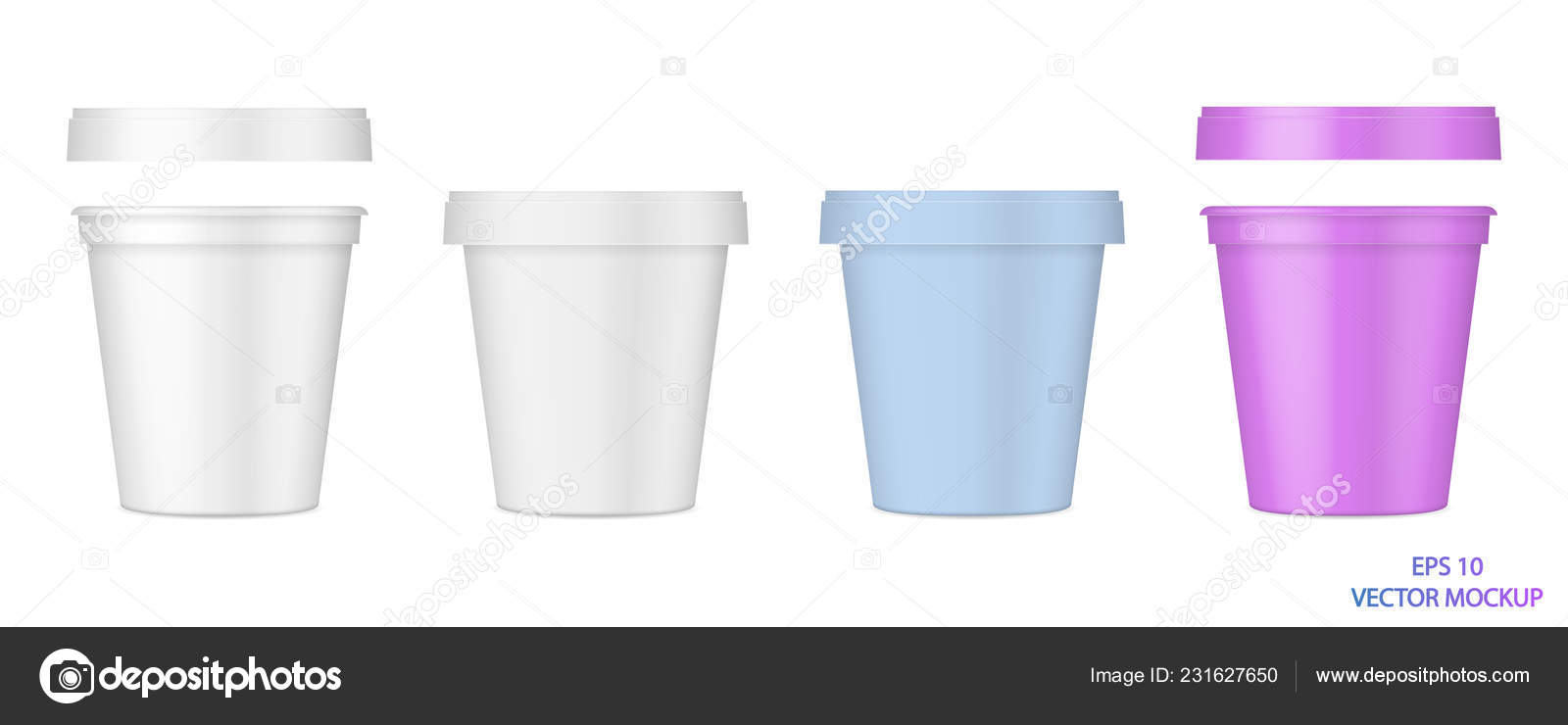 Download Vector Realistic Set Images Mockup Layout Matt Glossy Plastic Packaging Vector Image By C Natalia5988 Vector Stock 231627650