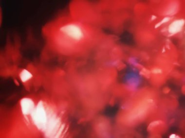 Bokeh kırmızı bir arka plan veya doku