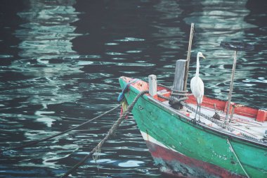 Tayland 'da balıkçı teknesi