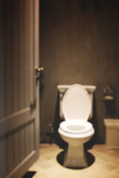 Blurred Toilet Close — Stock Photo, Image