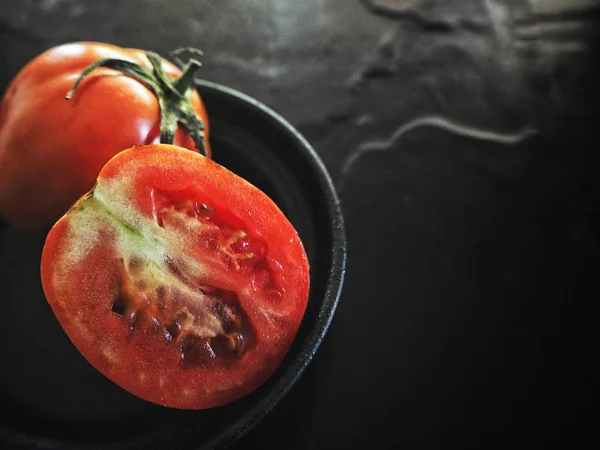 배경의 토마토 — 스톡 사진