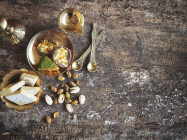 Mithai Hint tatlılarının görünümü