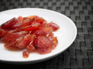 Çin sosis yakın çekim