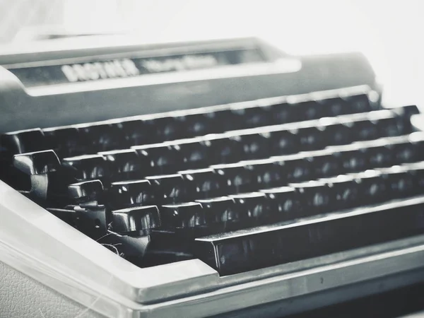 Close Typewriter Vintage — Stock Photo, Image