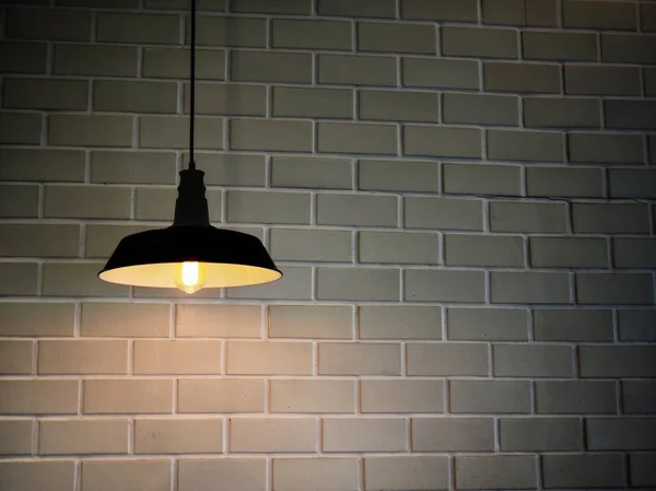 Hängande lampor ljus interiör stil — Stockfoto